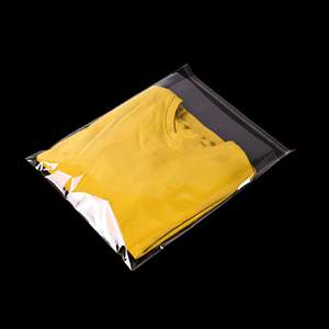 Precio de fábrica, bolsas de plástico con sello autoadhesivo transparente, bolsas de embalaje transparentes, bolsa de plástico personalizada de espesor para ropa - Product Image 4