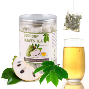 Sachet de thé en feuille de corossol, 100% pur biologique, Annona muricata, sans OGM, fraîchement séché à l'air libre aux commandes - Product Image 1