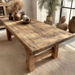 KALATRI <b>Solid</b> <b>Wood</b> Eco-Friendly Modern Square Dining <b>Table</b> for Hotel & School Use - Product Image 2