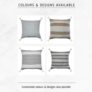 Vendeur indien de confiance vendant des housses de coussin décoratives en lin personnalisées de qualité supérieure adaptées à toutes les saisons au prix de gros - Product Image 6