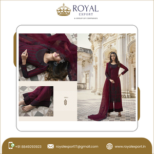 คอลเลกชันชุดแต่งงานตาข่ายปักลายผีเสื้อขนาดใหญ่ดีไซน์เนอร์งานปักและงานปักเพชรที่สวยงาม - Product Image 6