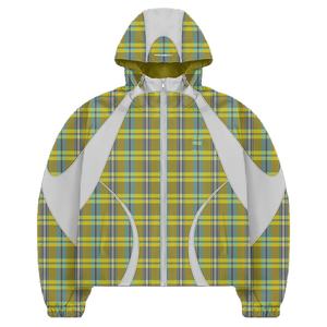 Coupe-vent en polyester et nylon léger imperméable et logo personnalisé de grande taille Survêtements pour hommes Ensemble de survêtement coupe-vent d'extérieur - Product Image 5