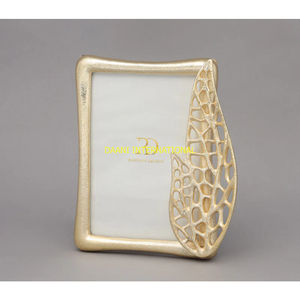 Silver Photo <b>Frame</b> with Leaf Branch Design <b>4x6</b> Inch Elegant Decorative Tabletop <b>Frame</b> for Home & Office Decor Gift Photo Holder - Product Image 5
