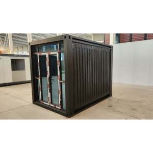 J. Carter <b>Pod</b> 10ft Expandable Wooden Container <b>Home</b> 1 Bedroom <b>Tiny</b> Portable Prefab Unit for Bathroom Use - Product Image 3