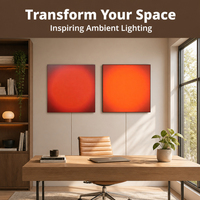 Prix de gros : Tableau lumineux LED Coucher et Levant du Soleil pour hall d'hôtel de luxe, Art mural commercial pour hôtels