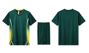 Uniformes de fútbol para hombre de tendencia superior Conjuntos de ropa de fútbol de color degradado hechos en fábrica por Old-Fit International - Product Image 6