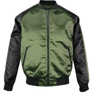 College Baseball Jacket Logo personnalisé Varsity Style Manches en cuir Vestes universitaires brodées en mélange de polyester et de coton - Product Image 5