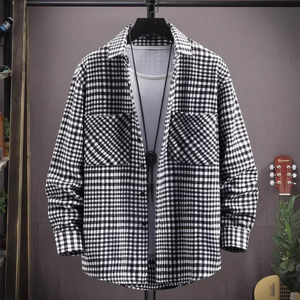 เสื้อเชิ๊ตผู้ชายผ้าฝ้ายแขนยาว OEM OEM OEM OEM เสื้อลำลอง - Product Image 4