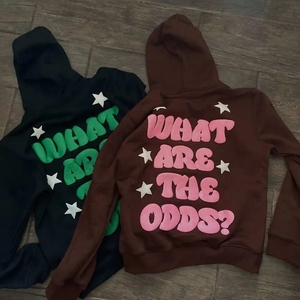 Logo personnalisé des fabricants de vêtements 3D Puff Foam Print Acid Wash Sweat à capuche 100% coton lourd pull de haute qualité pour hommes - Product Image 1