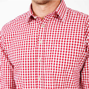 Chemise d'hiver traditionnelle bavaroise pour homme, en tricot uni, 50% coton, 50% fibre de bambou, écologique, respirante, OEM - Product Image 6