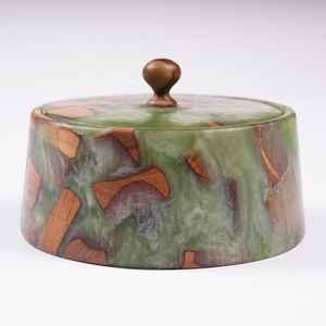 ถาดและชามเรซิ่นอีพ็อกซี่สุดหรู ผลิตด้วยมือสำหรับการรับประทานอาหารในโอกาสพิเศษ ตกแต่งบ้านสไตล์โมเดิร์น และเป็นของขวัญสุดหรู - Product Image 1