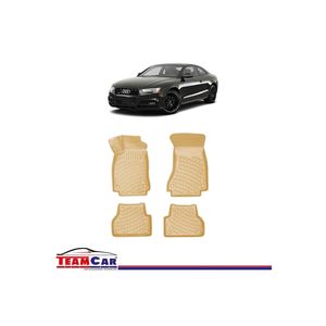 Audi A5 2016 Onwards Compatible 3D Vehicle Special Production One Size Beige <b>Pool</b> Mat TR - Product Image 1