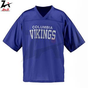 Custom Breathable Sports Wear Jerseys Premium American Football <b>Shirts</b> Tops 100% <b>Polyester</b> Wholesale for Teams and Fans - Product Image 3