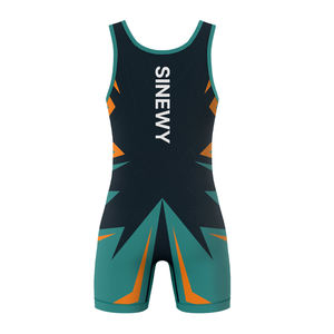 Lucha libre Singlets Desgaste profesional Custom Made Wrestling Singlets para la venta - Product Image 2