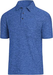 Camiseta de verano de manga corta, botón de algodón suave, bordado, estampado de logotipo personalizado, gráfico, hombres, cuello Polo, camiseta polo para hombres - Product Image 2