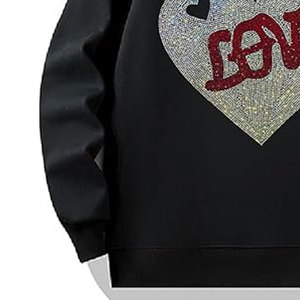 เสื้อฮู้ดลายพลอยเทียมเสื้อสวมหัวปรับแต่งได้สำหรับแบรนด์2025 - Product Image 4