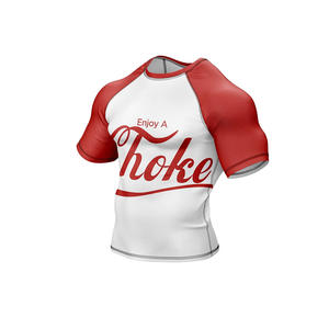 T-shirts Rashguard à manches longues pour hommes, imprimés sur mesure, compression ajustée, impression par sublimation - Product Image 6