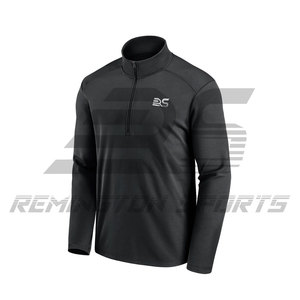 Veste polaire chaude de qualité supérieure disponible en prix de gros avec demi-fermeture éclair, Design Unique, coupe-vent pour hommes - Product Image 1