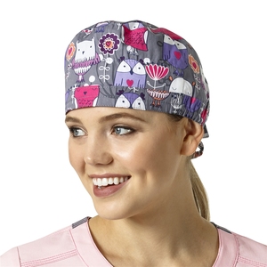 Gorro de enfermera para mujer, gorro de médico, gorros de enfermera, gorros de talla única, gorros de varios colores con etiqueta y logotipo personalizados, precios al por mayor - Product Image 2