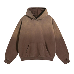 Precio Último estilo Hombres Acid Wash Sudadera con capucha Ropa informal Etiqueta privada Bajo MOQ Hombres Acid Hoodies básicos, sudaderas con capucha - Product Image 1