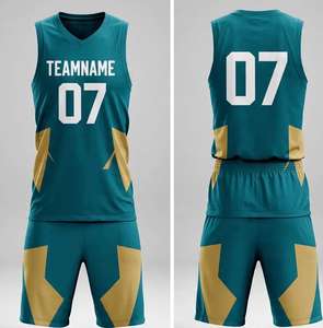 Tenue de basket-ball personnalisée pour hommes, équipe, club, nouveau design, uniforme de basket-ball, faible MOQ, respirant, prix de gros - Product Image 6