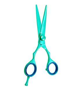 Tijeras de corte de pelo de calidad superior Color personalizado con Cuchillas de acero afiladas Tijeras de peluquería con reposapiés ajustable - Product Image 4