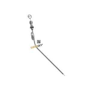 Tubes d'aspiration Satinsky 13 CM Instruments dentaires Certifiés CE Classe III Ciseaux manuels Modèle Premium SSE-111313678 Garantie 3 ans - Product Image 6