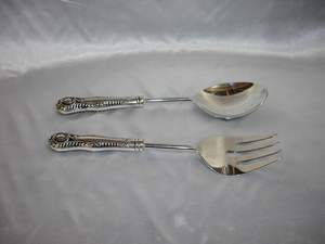 Hot Vantage Modern Luxury Fancy Premium Design Curved Salad <b>Flatware</b> <b>Set</b> with Nickel Plated for Parties Home and Kitchen Usage - Product Image 4