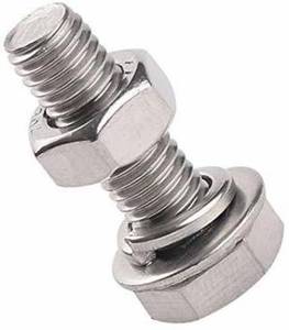 Good Quality Din933 10.9 Bolts Stainless Steel Screw Bolt For Building Washer SS Bolts and Nuts