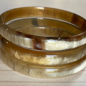 Buffalo Horn Natural Bangles <b>Bracelet</b> Crafting Buffalo Horn Hand Jewelry - Product Image 1