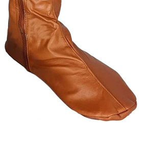 Chaussettes en cuir pour hommes respirantes, confortables, antibactériennes, en cuir de mouton véritable, couleurs et tailles personnalisées, séchage rapide, écologiques - Product Image 6