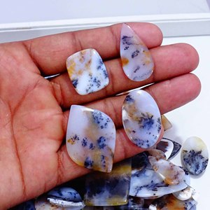 Jewellery Making Gemstone Natural Dendrite <b>Opal</b> Cabochon Loose Gemstone From Top India Gemstones - Product Image 3