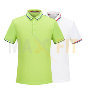 2024 Design de qualité supérieure Polyester Coton Dry Fit Golf Plain Polos pour hommes avec logo personnalisé par Maxfit Enterprises - Product Image 4