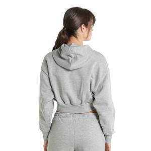 Sudadera con Capucha de Alta Calidad para Mujer, Manga Larga, Color Sólido, Estilo Crop Top, Impresión Personalizada, Bordado Y2K, Ropa Urbana - Product Image 2