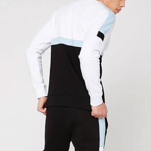 Ensemble de survêtements à capuche streetwear d'hiver pour hommes Combinaison de survêtement respirante à motif uni avec logo sur le devant avec logo personnalisé - Product Image 6