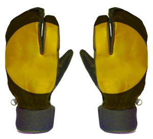 Best Design Men's Cold Weather Ski <b>Gloves</b> Custom Made Waterproof Snowboard Leather Standard Best Design Quality Ski <b>Gloves</b> - Product Image 3