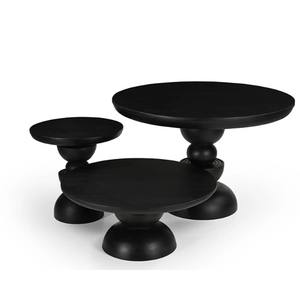 Juego de Mesa de Comedor Cuadrada Moderna para Hogar, Casa de Campo, Villa, Entrada, Hotel, Muebles de Comedor de Madera Impermeables, Gran Venta - Product Image 1
