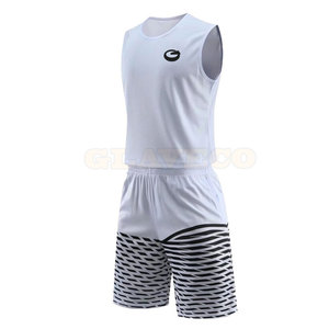 Uniforme de basket-ball respirant de grande taille, haute qualité, 100% polyester, tailles personnalisables - Product Image 1