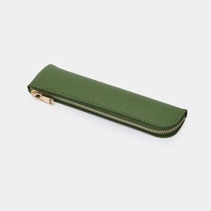 Estuche Delgado Personalizado de Alta Calidad para Lápices y Bolígrafos de Cuero Genuino Ecológico de Gran Capacidad para Oficina y Escuela - Product Image 3