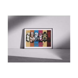 Modern Style Arcane <b>Poster</b> Collage League of Legends Wall Decor Made of Paper - Product Image 3