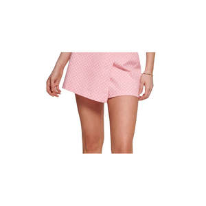 Skort Rosa da Donna Tommy Hilfiger Taglia 18 con Stampa a Pois in Tessuto Oxford Traspirante e Decorazione con Cintura - Product Image 3