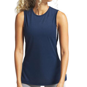 Precio razonable Estilo casual Logotipo privado Camiseta sin mangas hecha en fábrica Camiseta sin mangas transpirable de secado rápido Venta para mujeres Camiseta sin mangas - Product Image 3