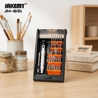 Juego de Destornilladores Mini JAKEMY Cr-V, Kit de Herramientas de Reparación DIY con Función Magnética para Teléfono Celular, Computadora, Control de Videojuegos, Herramienta de Reparación Automática