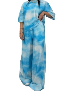 Ensemble personnalisé pour femmes, sublimation, lavage à la machine, séchage rapide, coton imperméable, manches longues, ensemble 2 pièces, short, style hip hop, floral, 2027 - Product Image 1