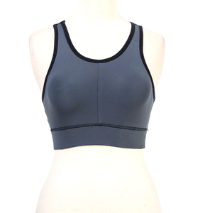 Vêtements de sport pour femmes en gros personnalisés avec logo personnalisé, soutien-gorge de sport respirant et doux et haut de sport à manches longues, vêtements de sport en gros - Product Image 1