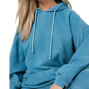 Survêtements Jogger 100 % Coton Délavé à l'Acide pour Femmes, Tenues de Sport Lourdes pour l'Entraînement Printanier 2026 - Product Image 6