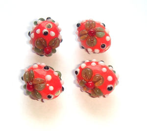 Cuentas de vidrio, materiales artísticos y artesanales, cuentas sueltas en negro, azul y blanco para hacer joyas, collar, pulsera, decoración de pendientes - Product Image 5