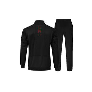 Conjunto Deportivo de Invierno para Hombre, Talla XL, Personalizado, de Alta Calidad, Nuevo, Pantalones Deportivos Sin Costuras, Transpirables, con Logotipo, Lisos, Elásticos, 100% Algodón - Product Image 2