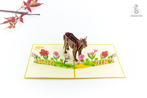 Cartes d'animaux en papier artisanal écologique personnalisable pour les occasions cadeau d'artisanat en papier de qualité supérieure - Product Image 5