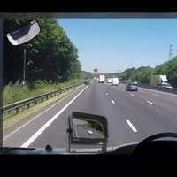 Moniteur autonome de voiture, usine ISO, 7 pouces, vue arrière, moniteur à écran numérique à 4 canaux